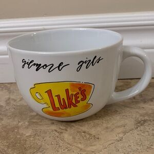 Gilmore Girls Luke's Diner Mug coffee cappuccino cafe large mug soup bowl